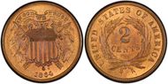 PCGS #3580 (MS, Red and Brown)     65