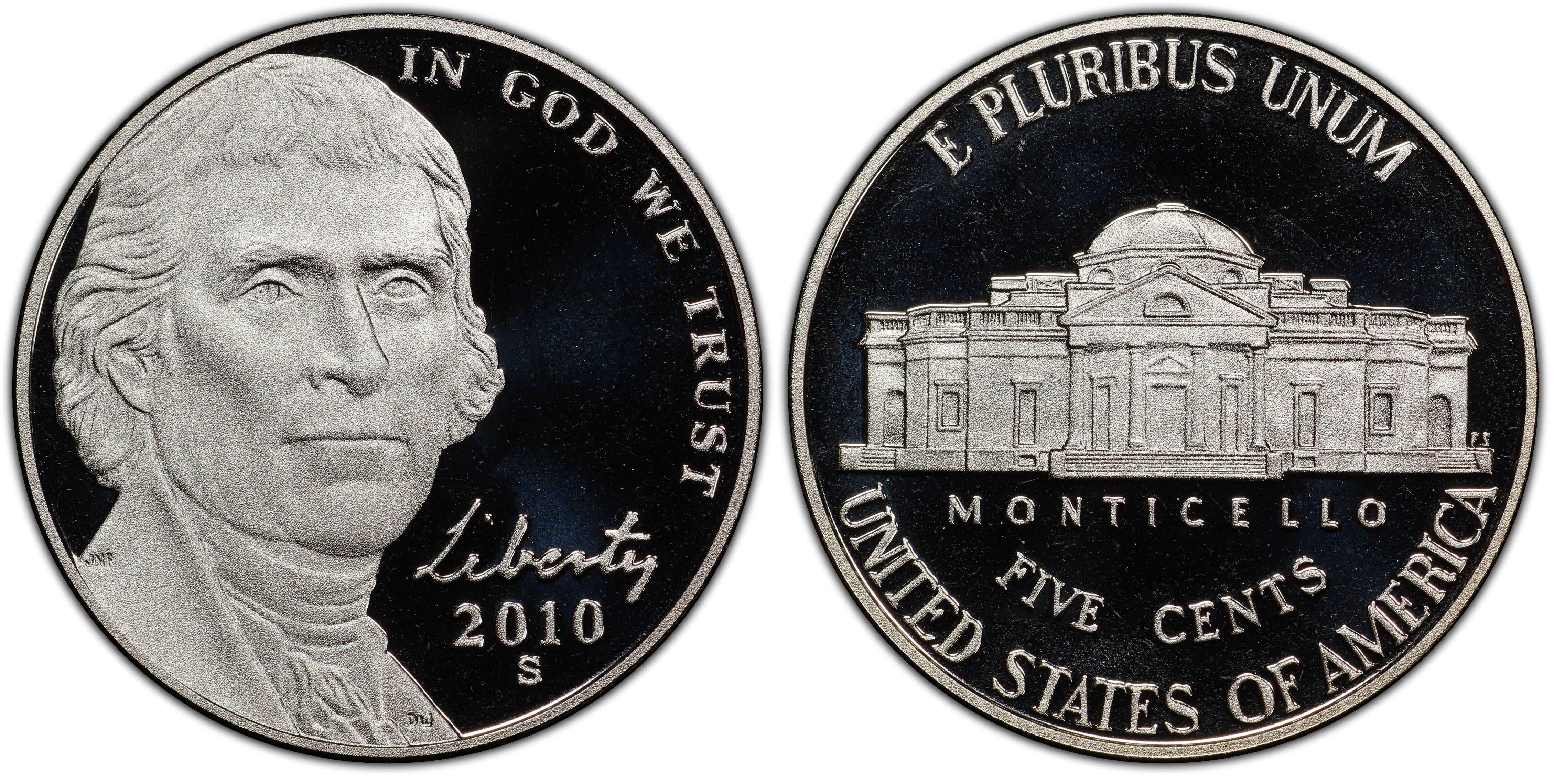 1999 S Jefferson Nickel "Beautiful" Proof Gem Deep Cameo Coin US Mint 