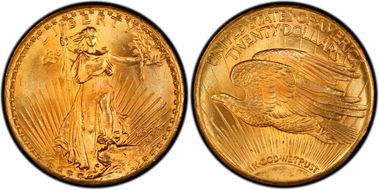 MS67 PCGS grade