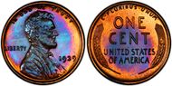 PCGS #3343 (PR, Red and Brown)     65