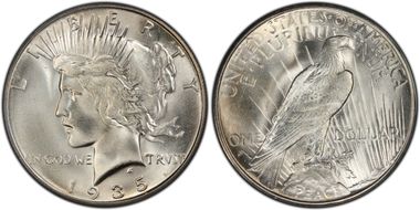 MS66+ PCGS grade