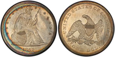 MS64+ PCGS grade