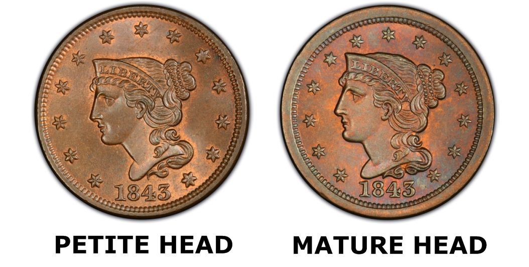 1851 1/2C, BN (Regular Strike) Braided Hair Half Cent - PCGS CoinFacts