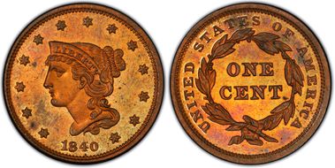 PCGS PR64RB