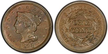 PCGS MS62BN