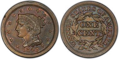 PCGS MS62BN