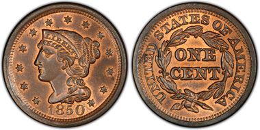 MS65RB PCGS grade