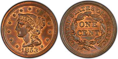 MS65RB PCGS grade