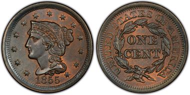 MS64BN PCGS grade