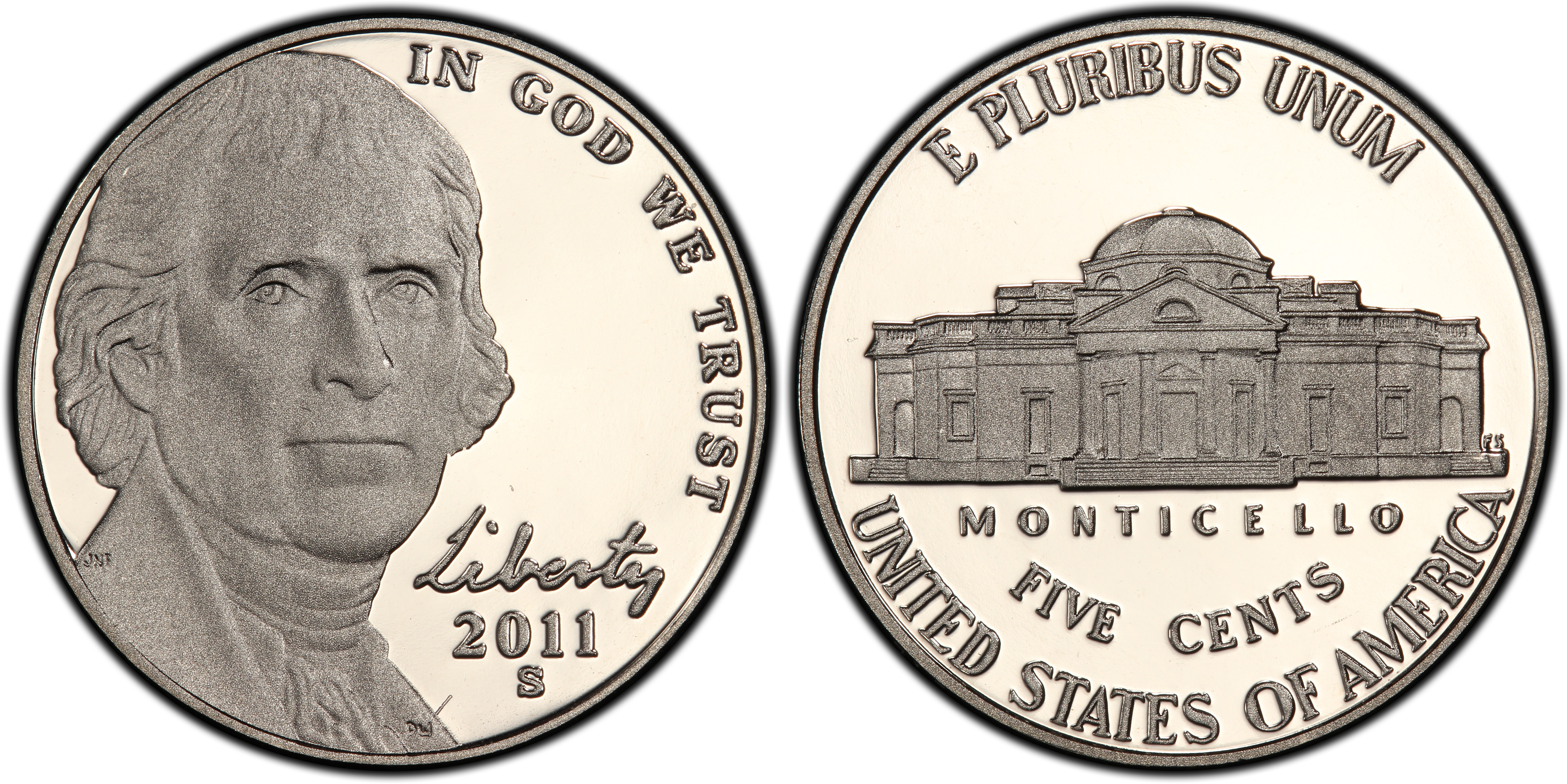 2011-S 5C, DCAM (Proof) Jefferson Nickel - PCGS CoinFacts