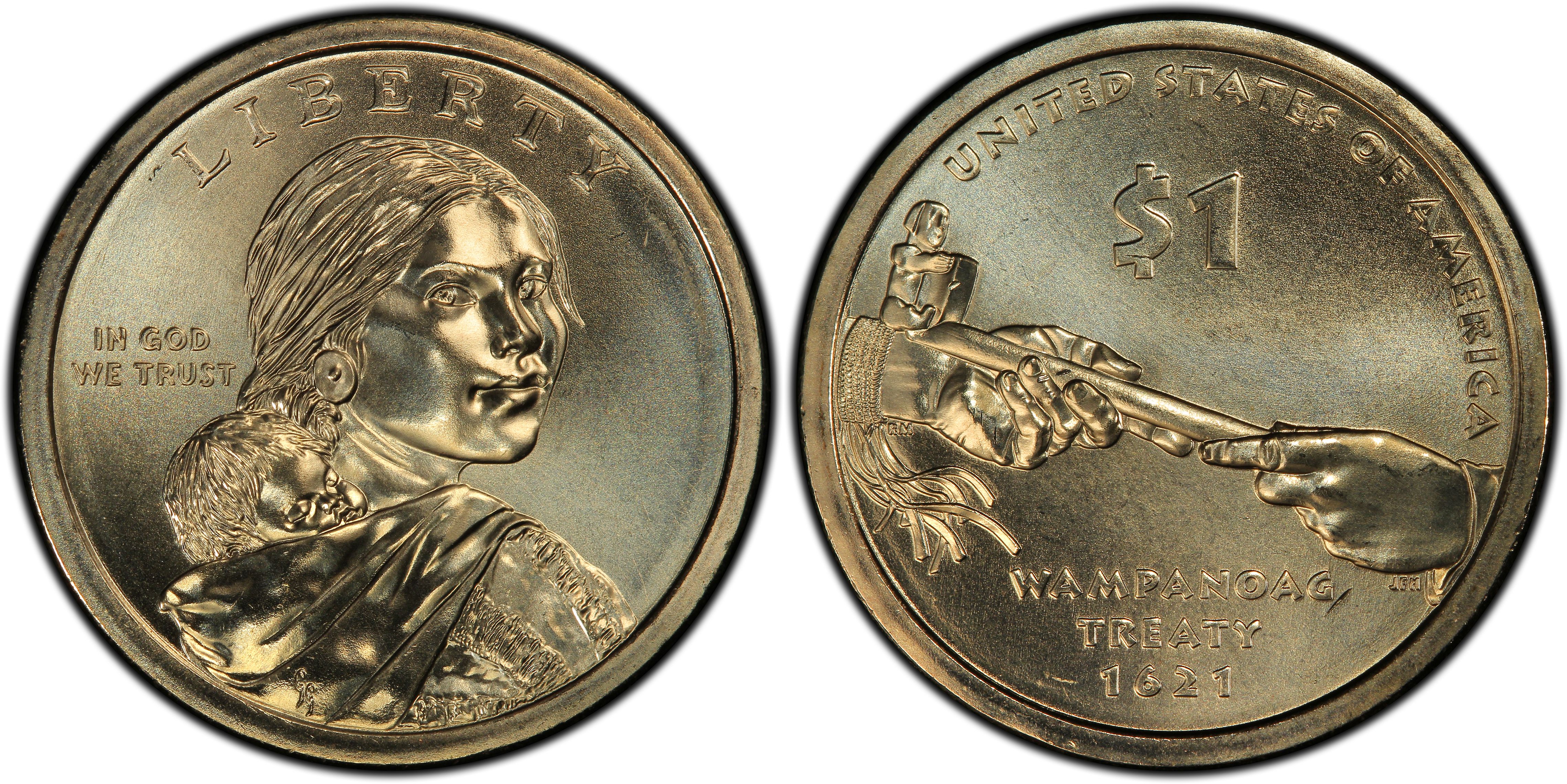 2011 P Sacagawea Native American Dollar ~ Pos A ~ Choice BU from U.S Mint Roll 