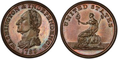 PCGS #685 (PR, Brown)     66