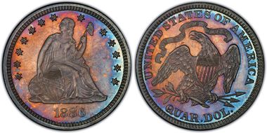  
	MS67 PCGS grade 
