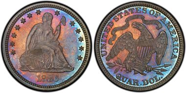  
	MS67 PCGS grade 
