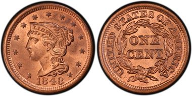 MS64+ PCGS grade