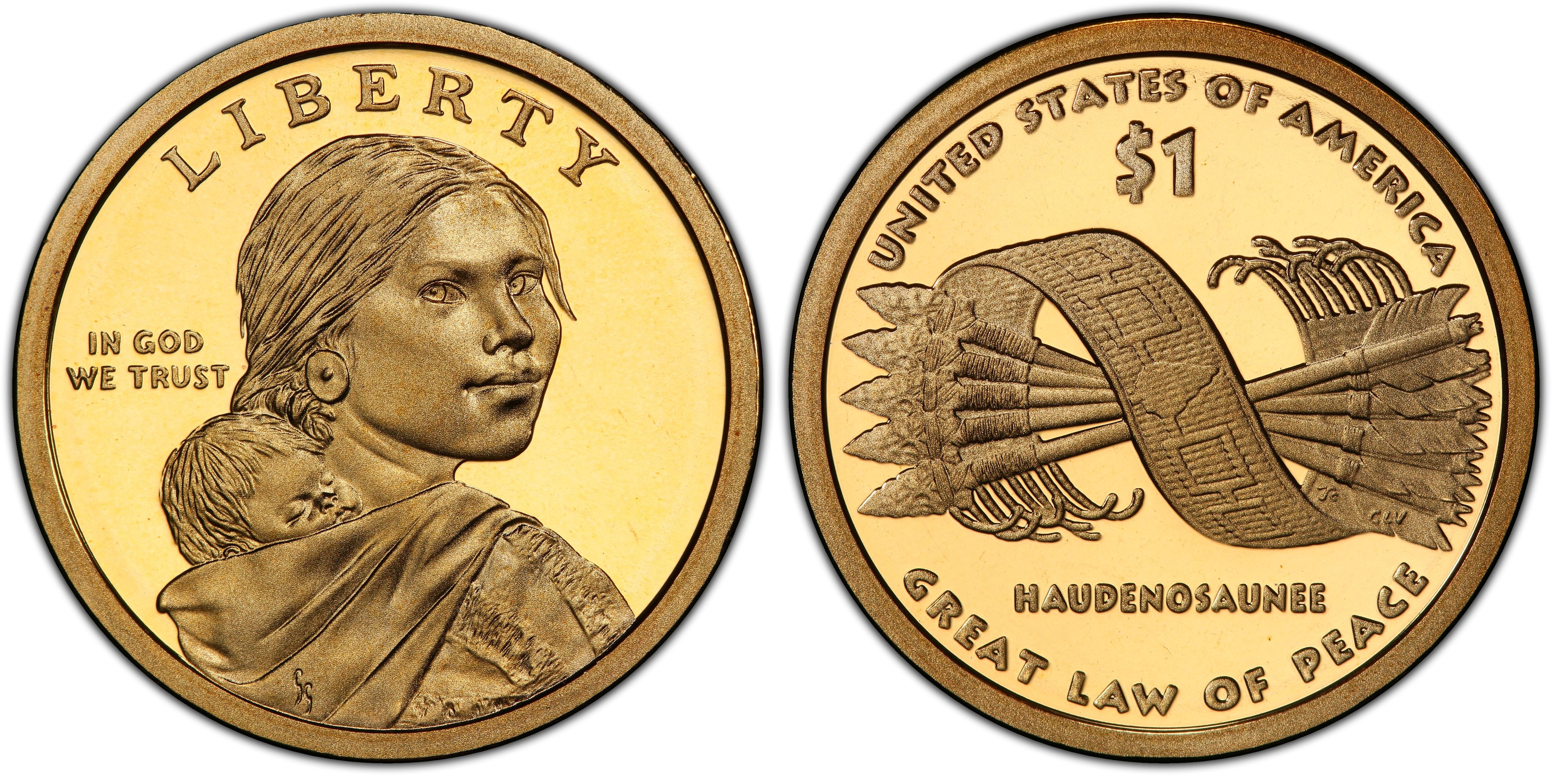 2011-S Sacagawea Native American Dollar Gem DCAM Proof FREE Shipping USA 