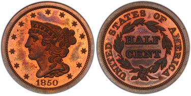 PR65RB PCGS grade