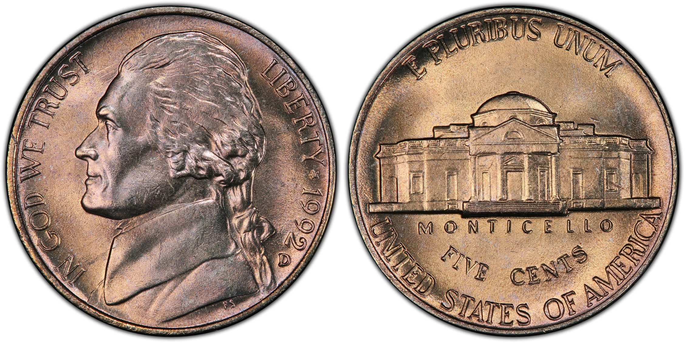 1992 D 5C FS Regular Strike Jefferson Nickel PCGS CoinFacts 1992-d-5c-fs-regular-strike-jefferson-nickel-pcgs-coinfacts