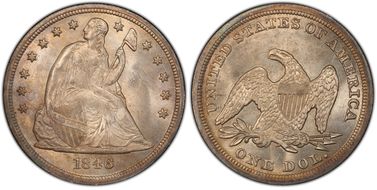  
	PCGS #6932 (MS) 65 
