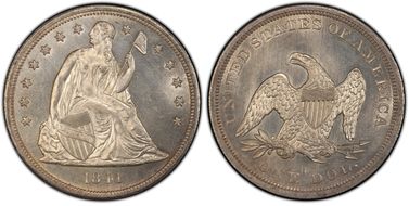  
	PCGS #6927 (MS) 65 
