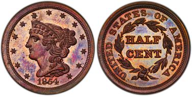 PR64RB PCGS grade