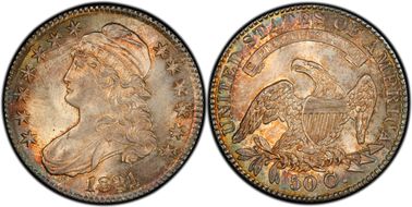  
	MS67 PCGS grade 
