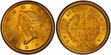  
	MS67 PCGS grade 
