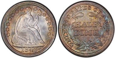 MS67+ PCGS grade