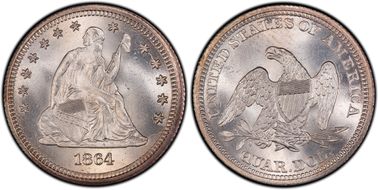 MS67 PCGS grade