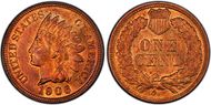 PCGS #2224 (MS, Red and Brown)     66