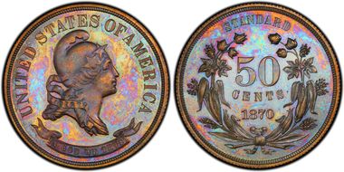 PCGS #61187 (PR, Brown)     65