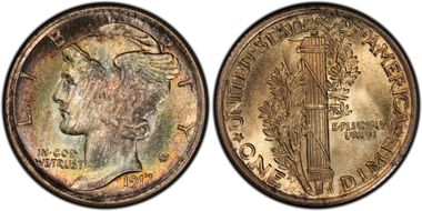 MS67+FB PCGS grade