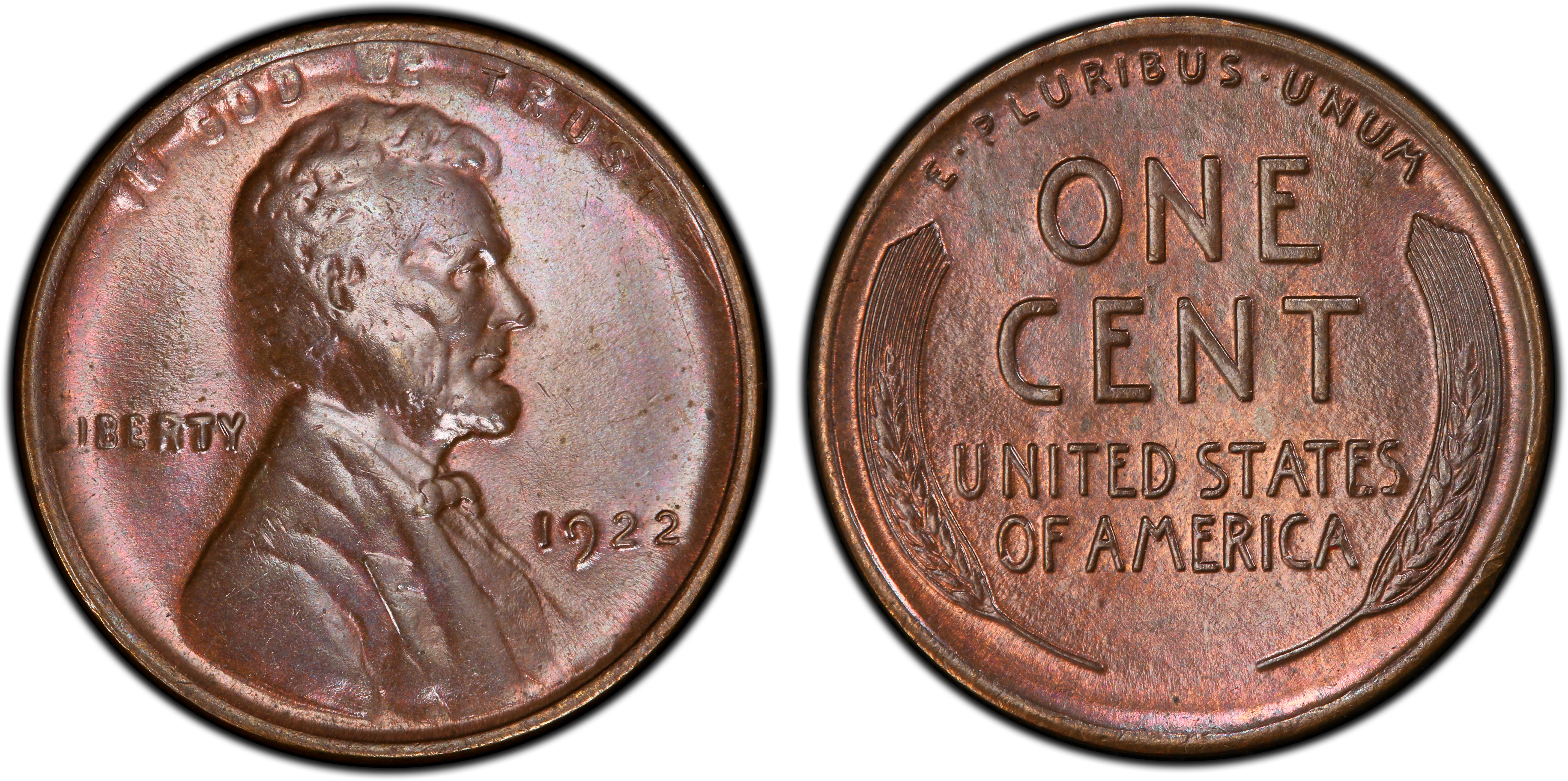 1921 1C, RD (Regular Strike) Lincoln Cent (Wheat Reverse) - PCGS CoinFacts