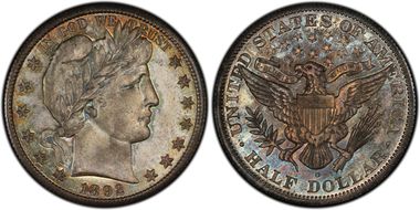  
	MS65 PCGS grade 
