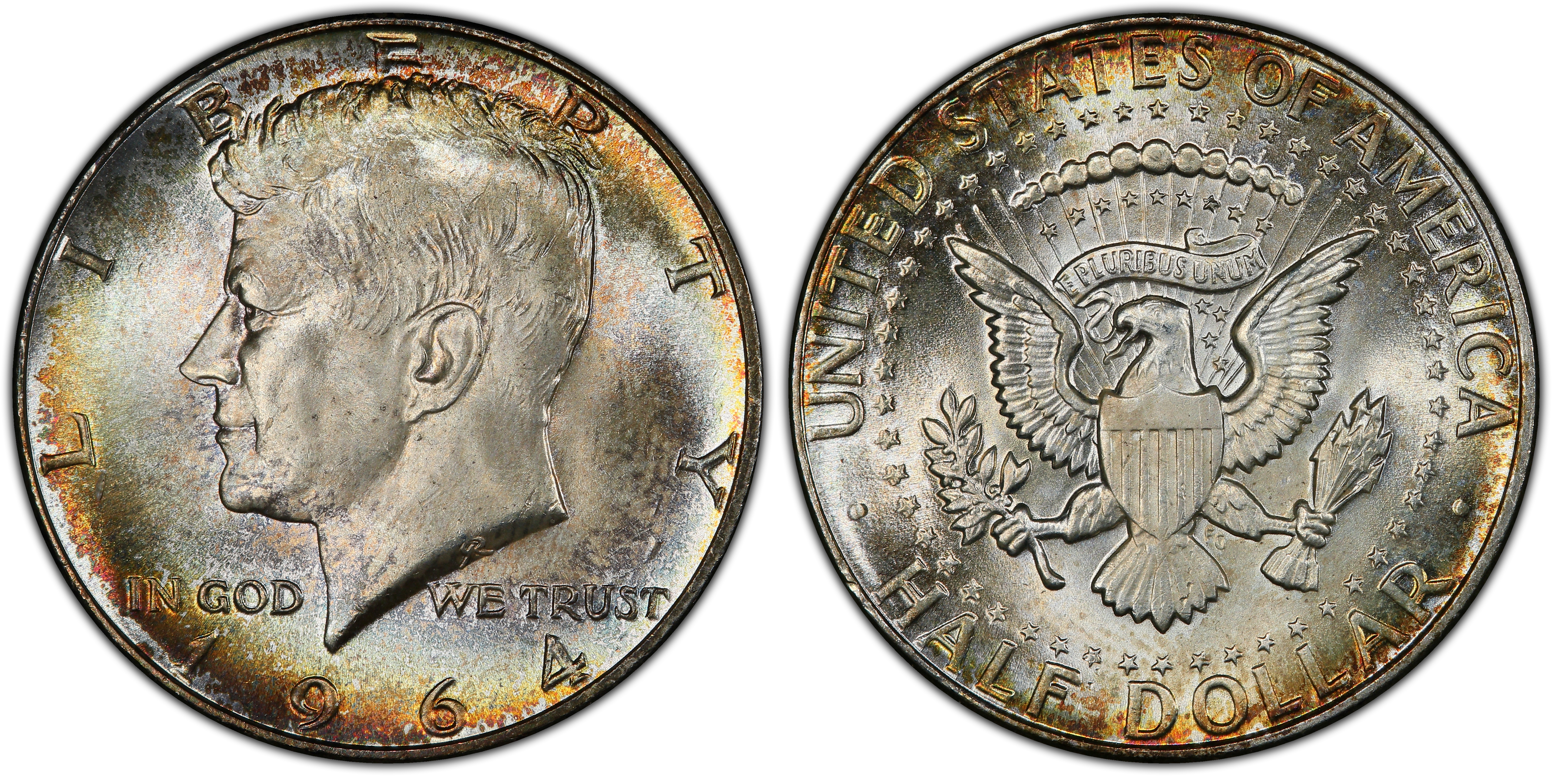 Images of Kennedy Half Dollar 1964 50C - PCGS CoinFacts