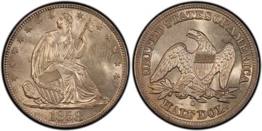  
	MS65 PCGS grade 
