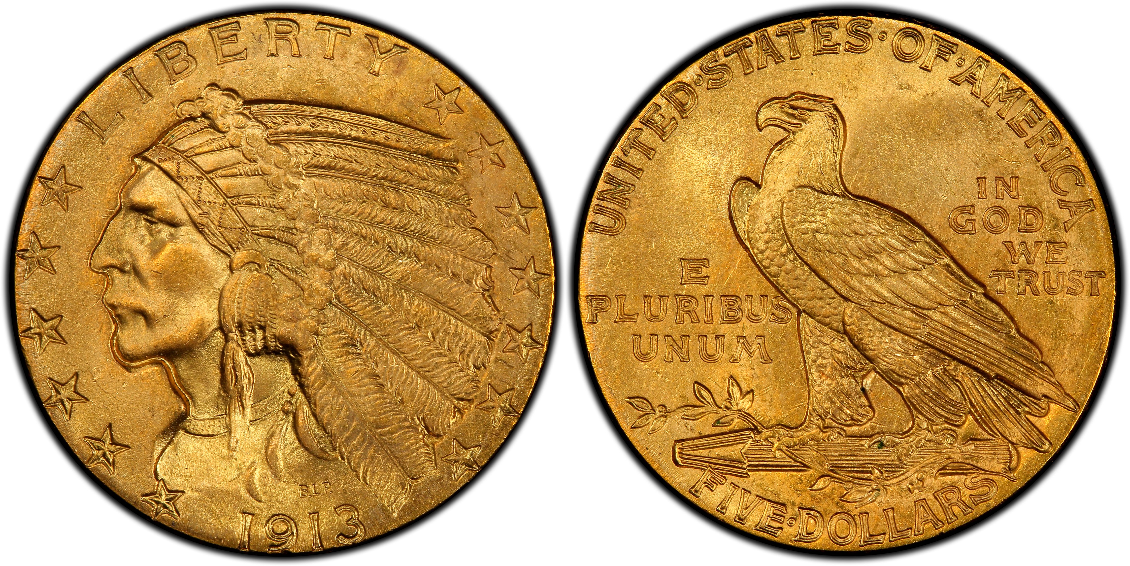 1913 5 dollar gold coin value
