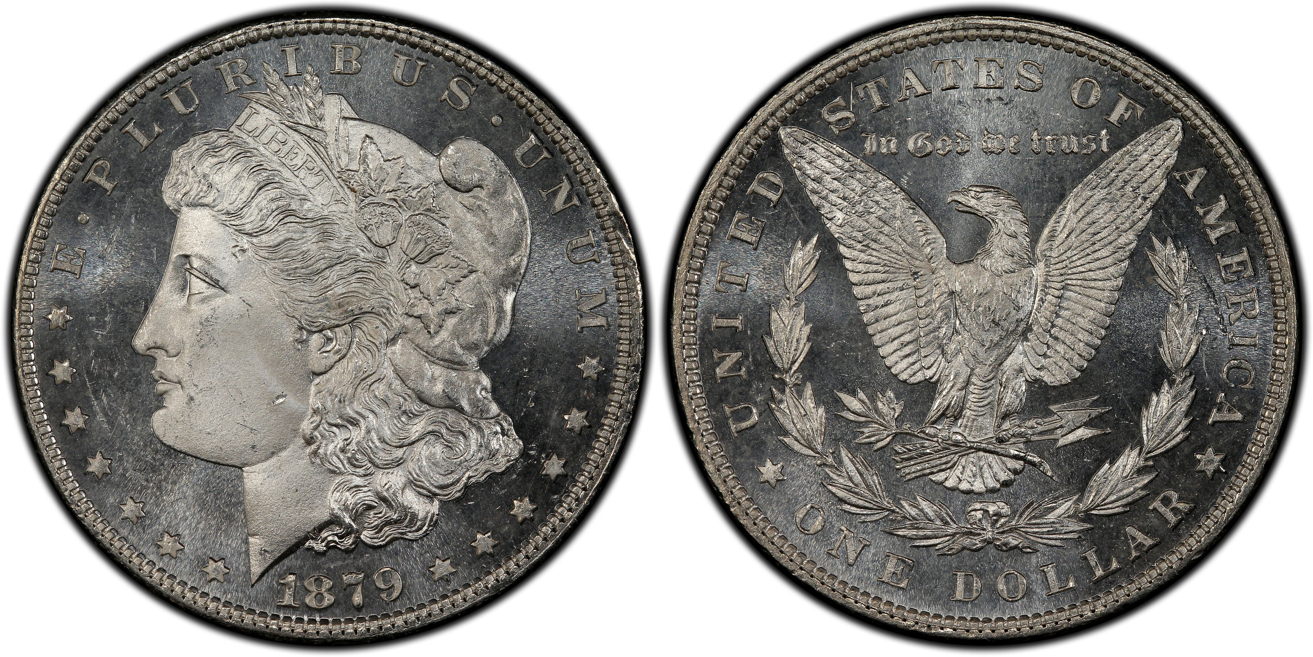 1879 $1, PL (Regular Strike) Morgan Dollar - PCGS CoinFacts