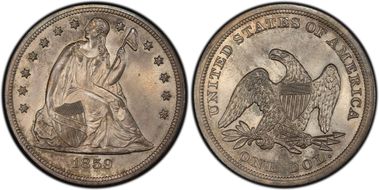 MS64+ PCGS grade