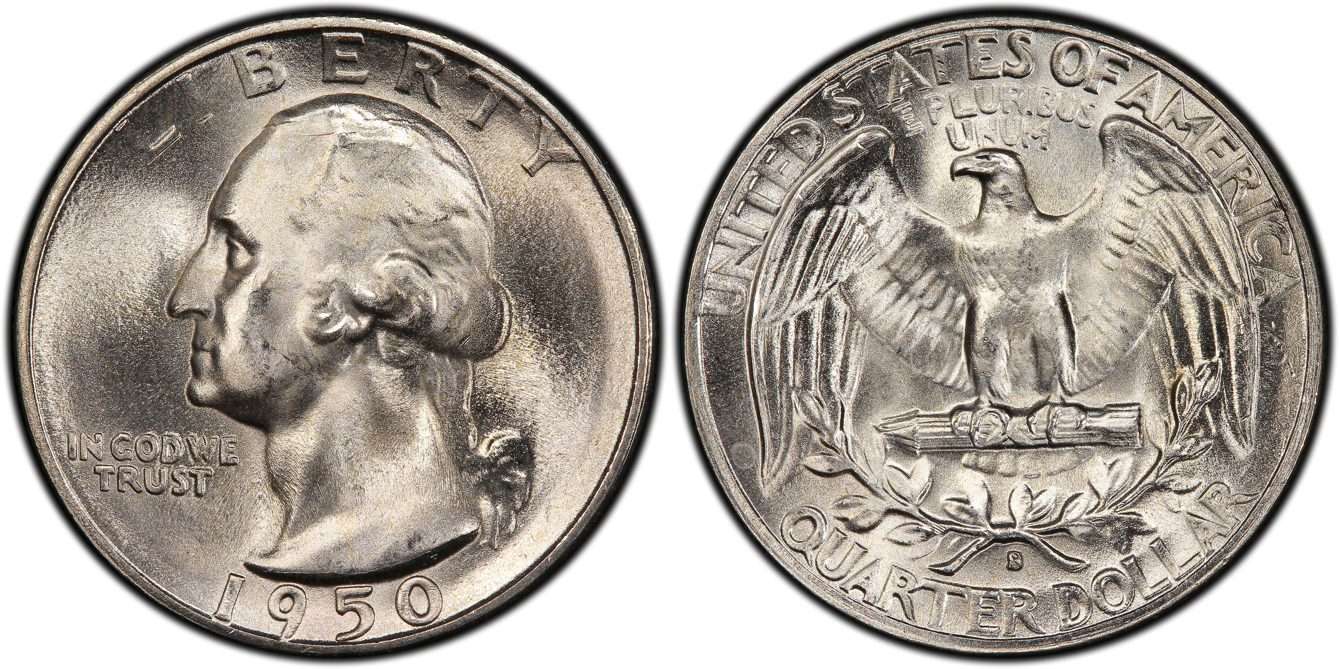 Images of Washington Quarter 1950-S/D 25C - PCGS CoinFacts