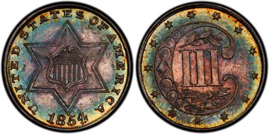  PCGS #3701 (PR)     64+ 