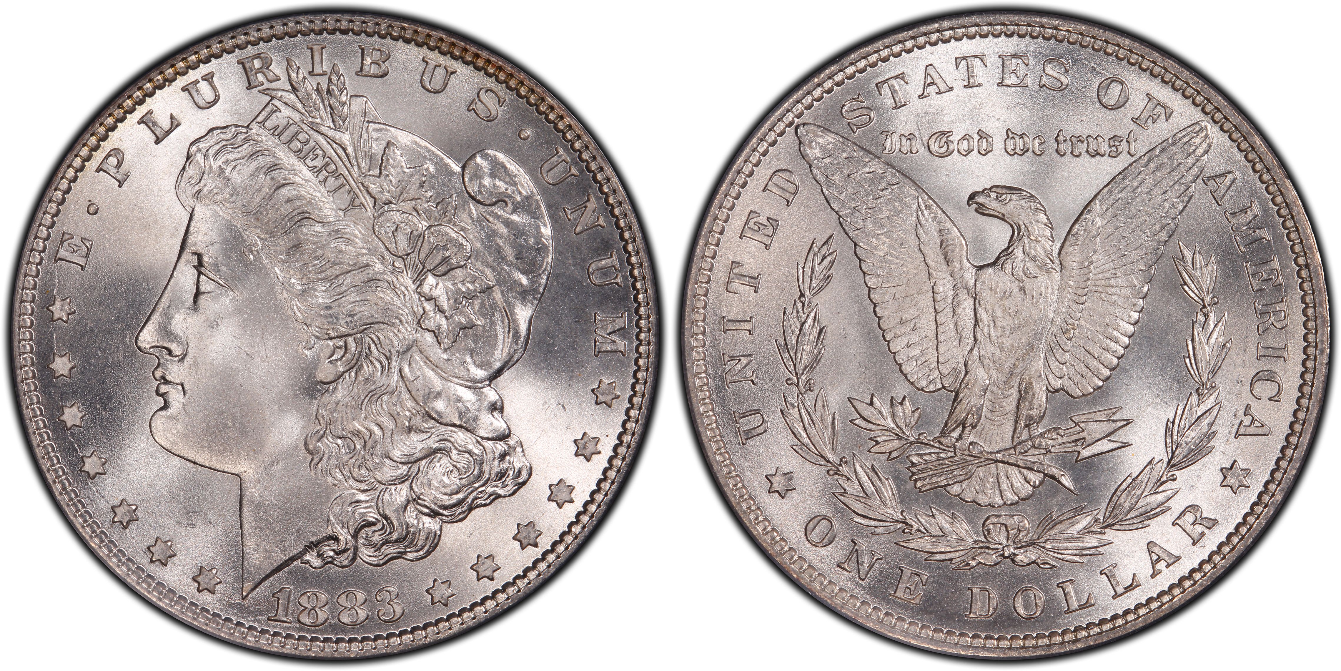 1883 $1 (Regular Strike) Morgan Dollar - PCGS CoinFacts
