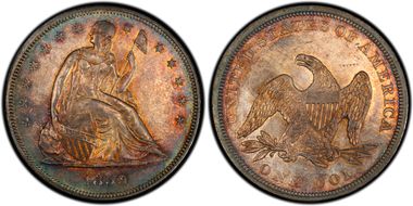 MS64+ PCGS grade