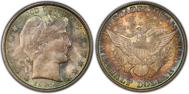  
	MS68 PCGS grade 
