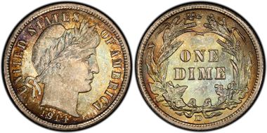 MS67 PCGS grade