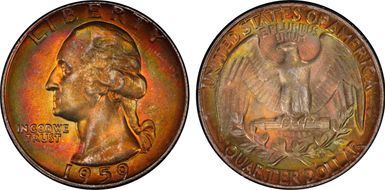 MS67+ PCGS grade