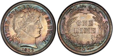 MS67 PCGS grade