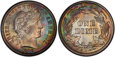 MS67 PCGS grade