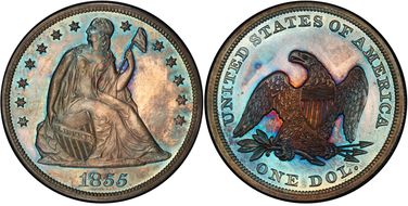 PR64+ PCGS grade