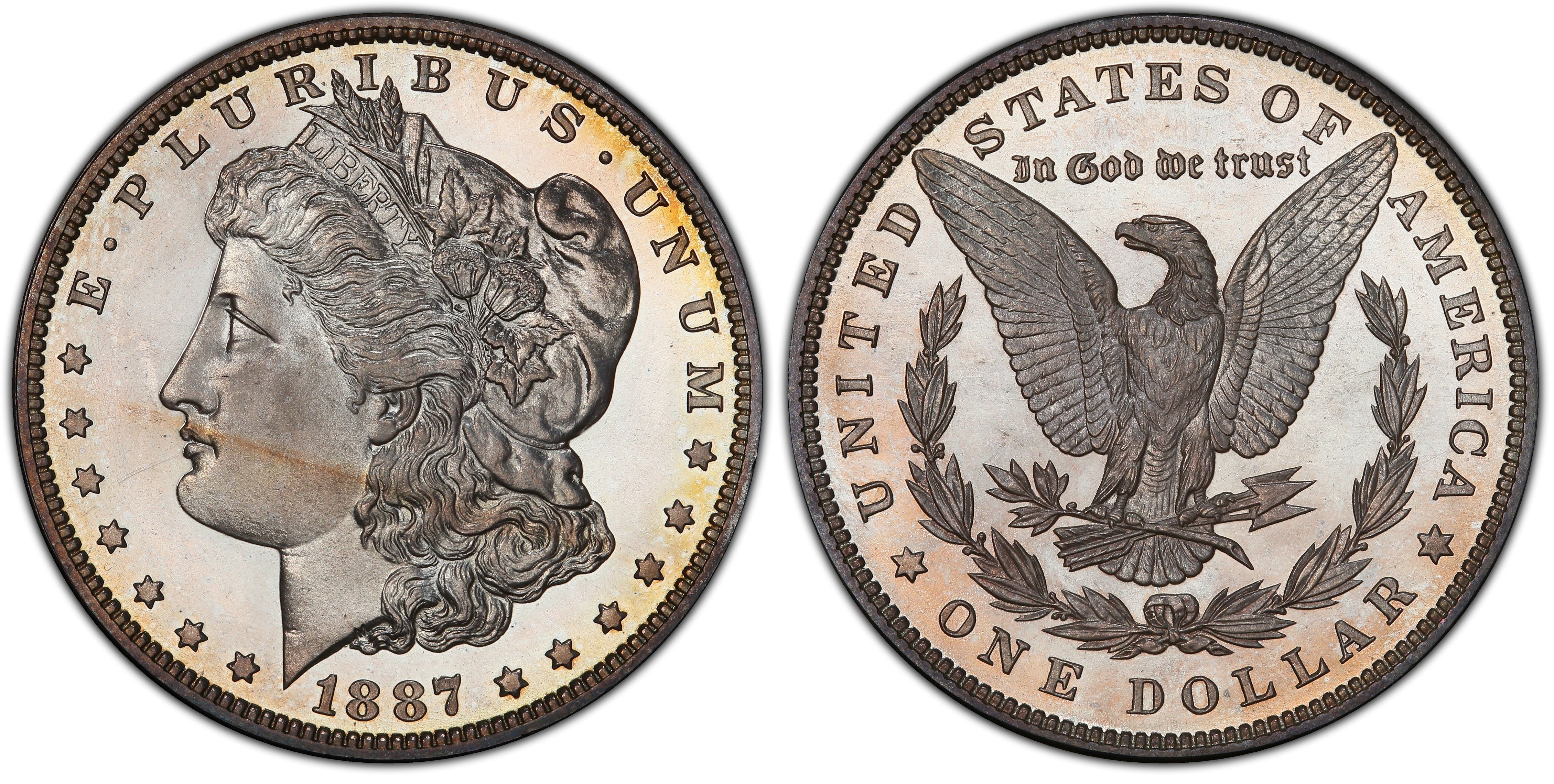 1887 $1 (Proof) Morgan Dollar - PCGS CoinFacts